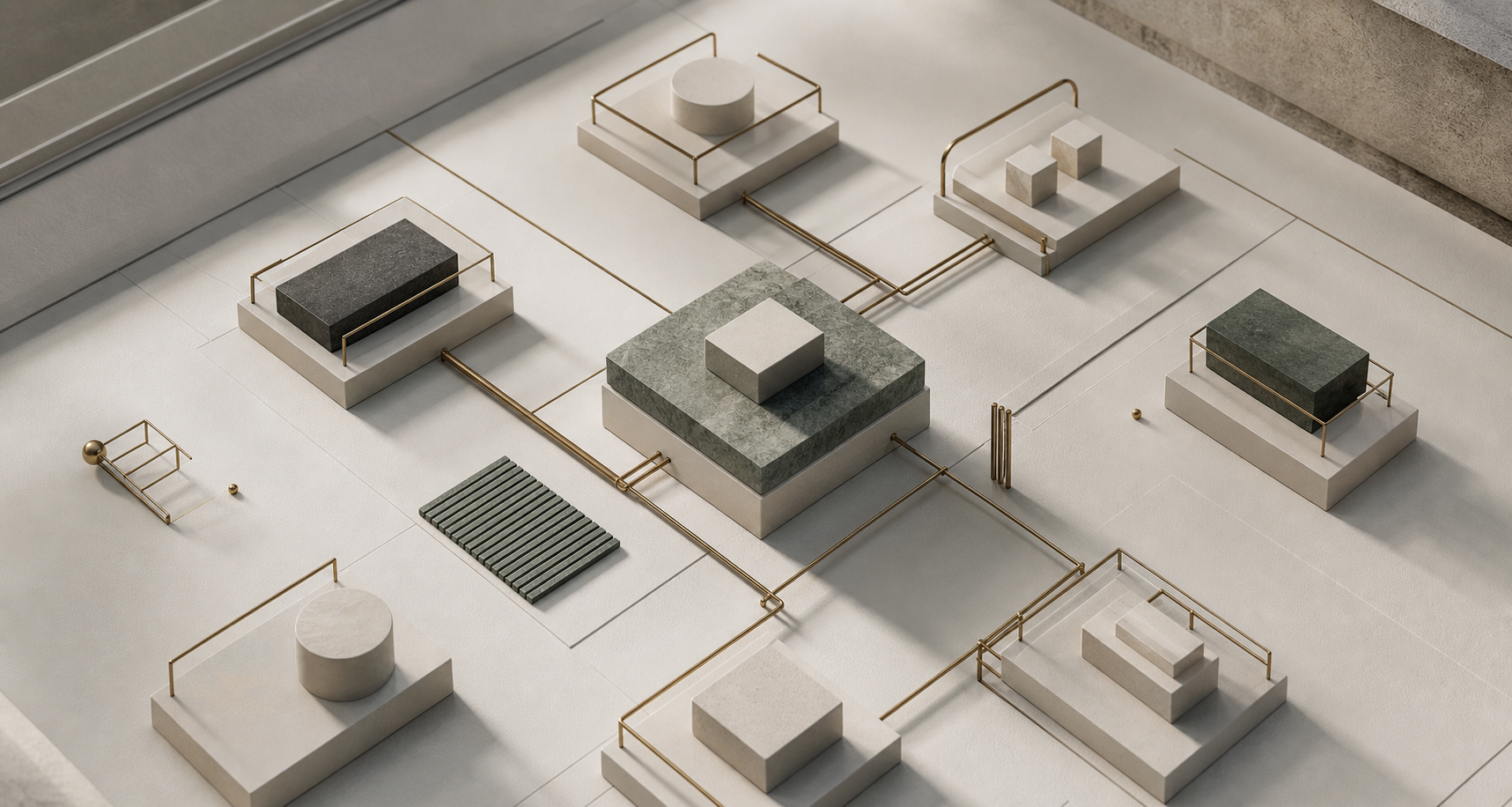 Architectural modular holding company model